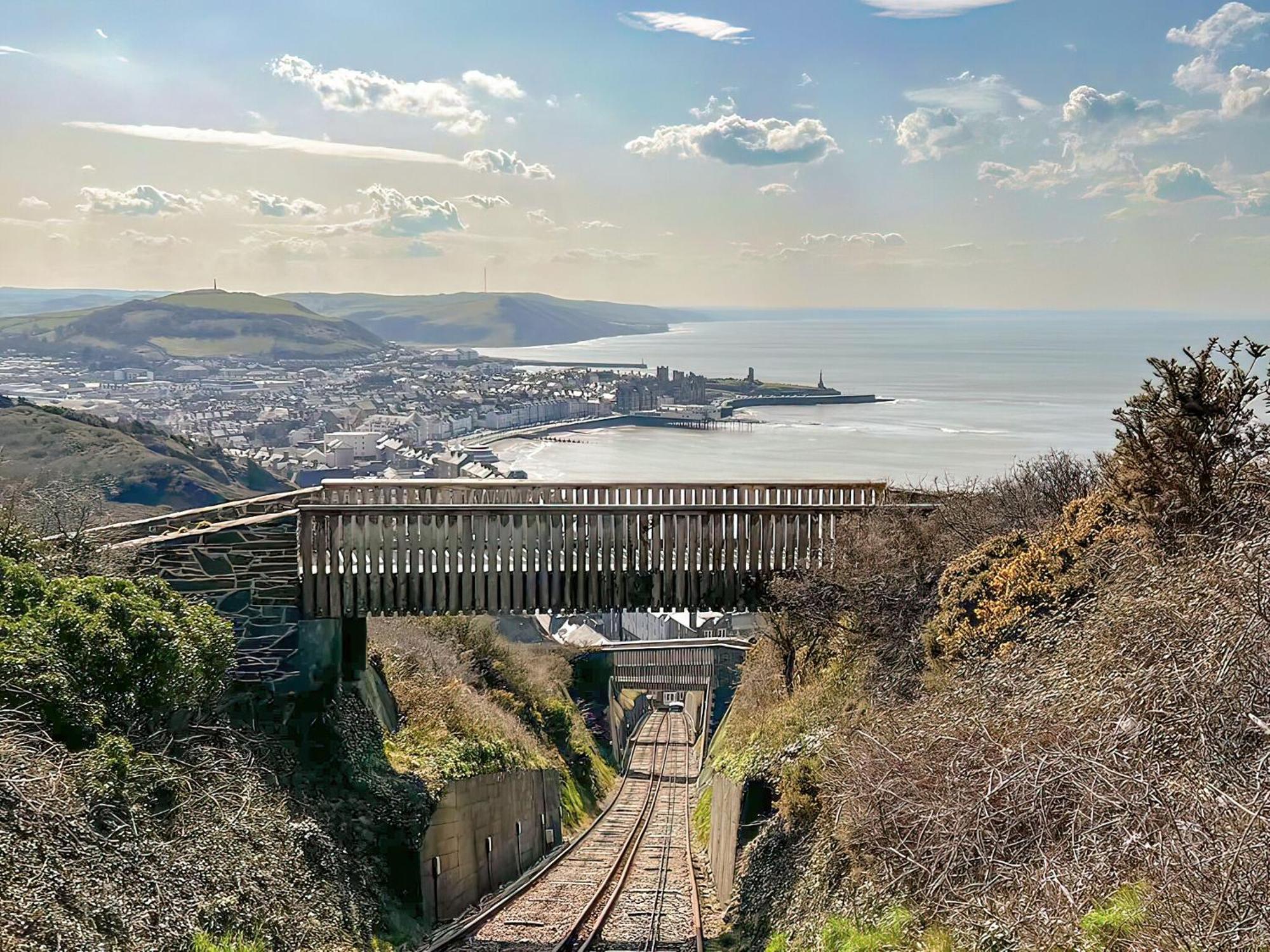 אבריסטוויט Cliff Railway Apartment מראה חיצוני תמונה